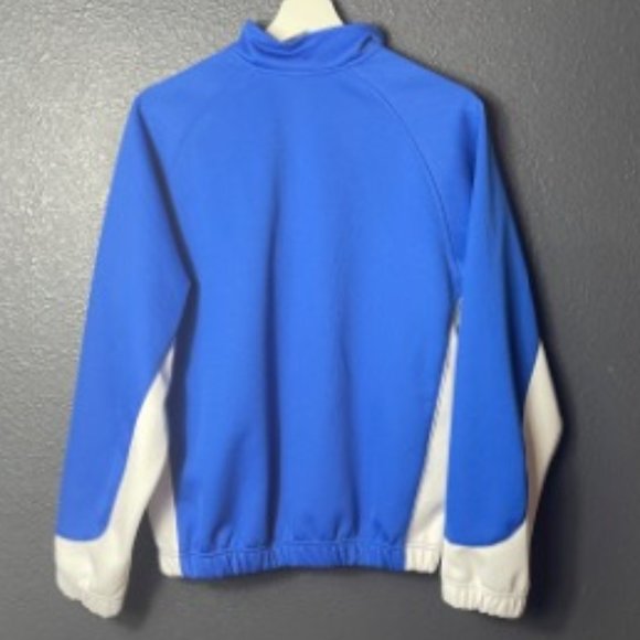 Nike Team Men's Blue/White Workout Outdoor Full Zip Warmup Jacket Size XL (18-20 - Picture 2 of 4